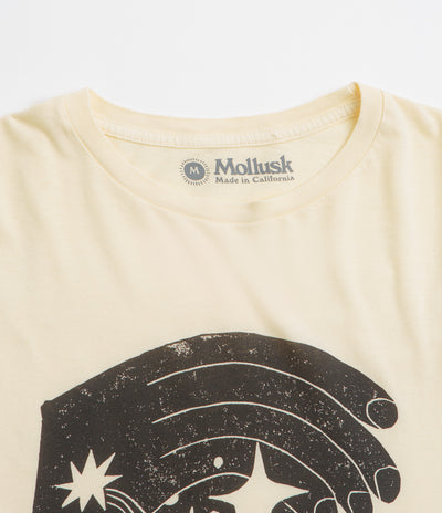 Mollusk Space Hands T-Shirt in Super Natural