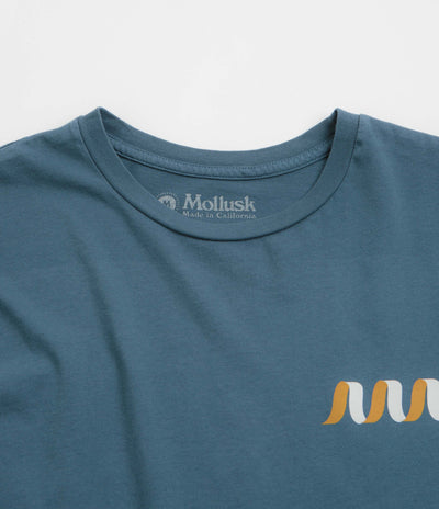 Mollusk String Theory T-Shirt - Navy Indigo