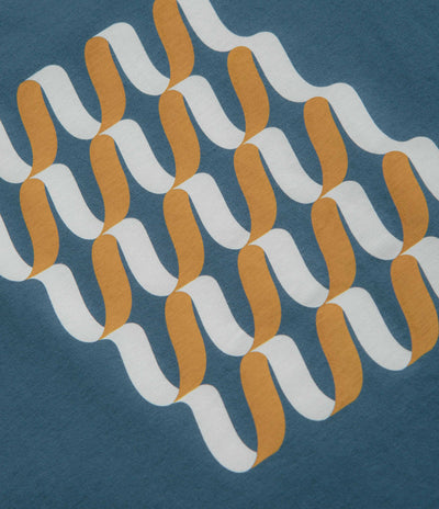 Mollusk String Theory T-Shirt - Navy Indigo