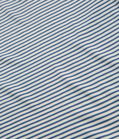 Mollusk Striped Heavy T-Shirt - Natural / Indigo