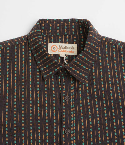 Mollusk Summer Shirt - Chocolate Dobby