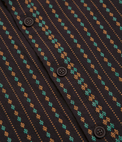 Mollusk Summer Shirt - Chocolate Dobby