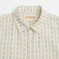 Mollusk Summer Shirt - Natural / Navy Dobby thumbnail