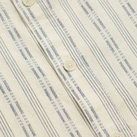 Mollusk Summer Shirt - Natural / Navy Dobby thumbnail