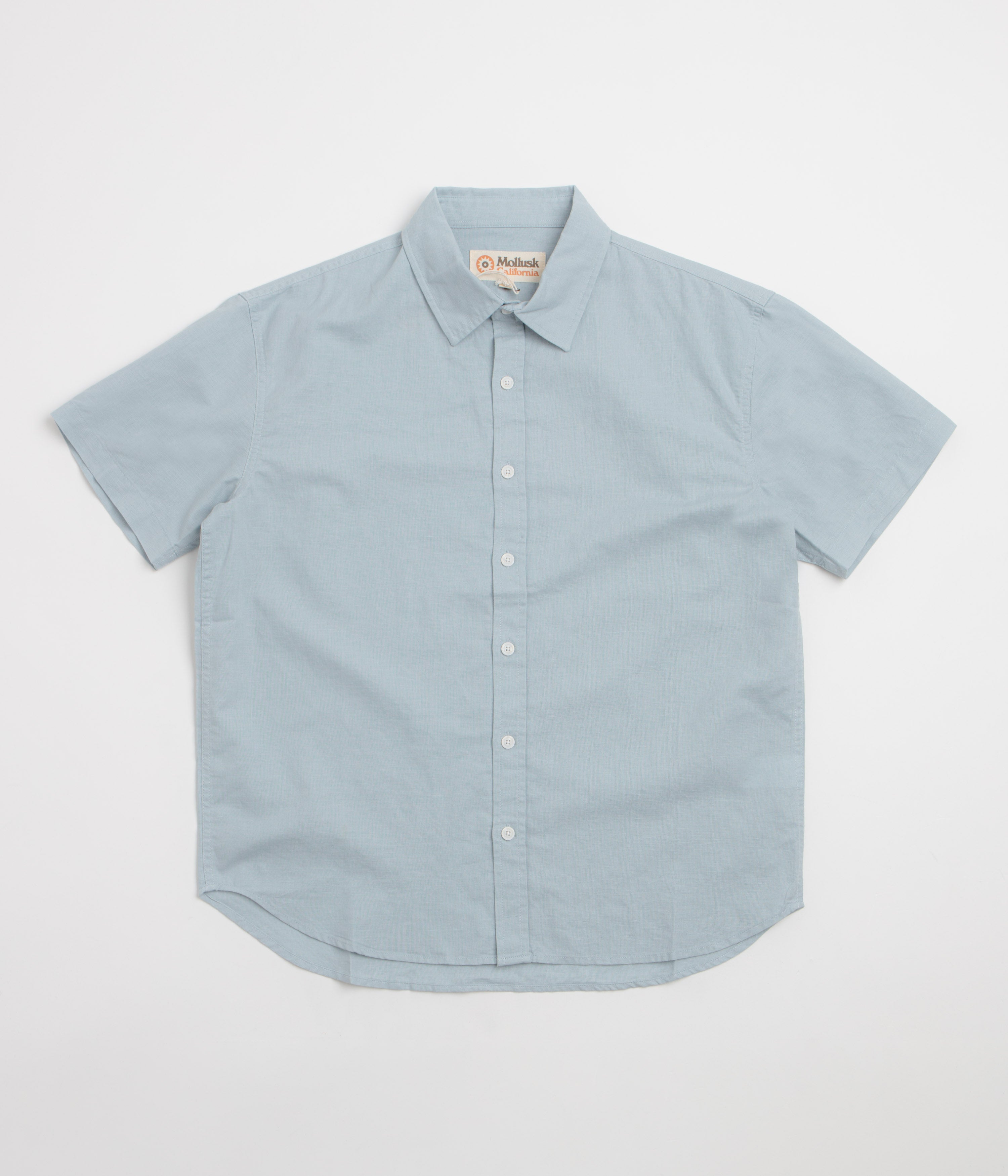 Mollusk Summer Short Sleeve Shirt - Jerry Blue
