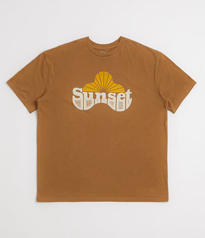 Mollusk Sunset T-Shirt in Almond