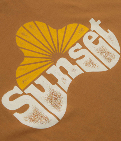 Mollusk Sunset T-Shirt in Almond