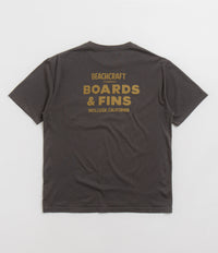 Mollusk Surf Supply T-Shirt in Faded Black
