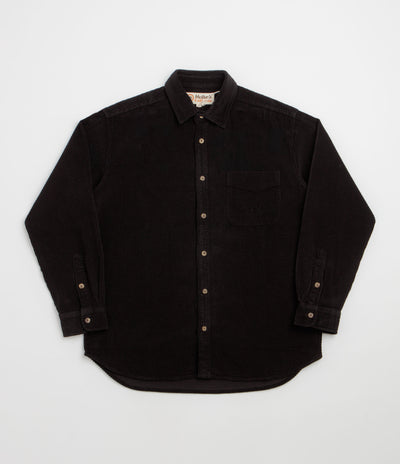 Mollusk Thurston Shirt - Black Corduroy