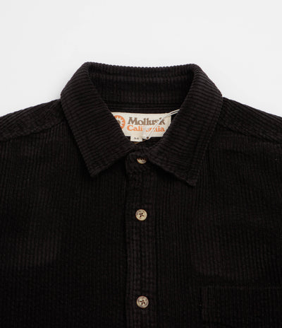 Mollusk Thurston Shirt - Black Corduroy