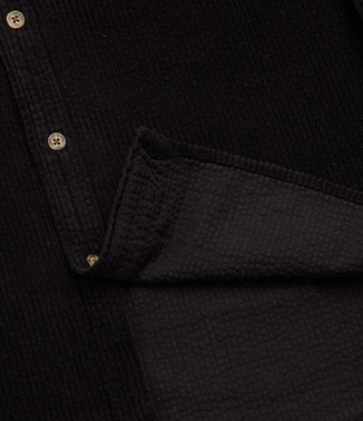 Mollusk Thurston Shirt - Black Corduroy