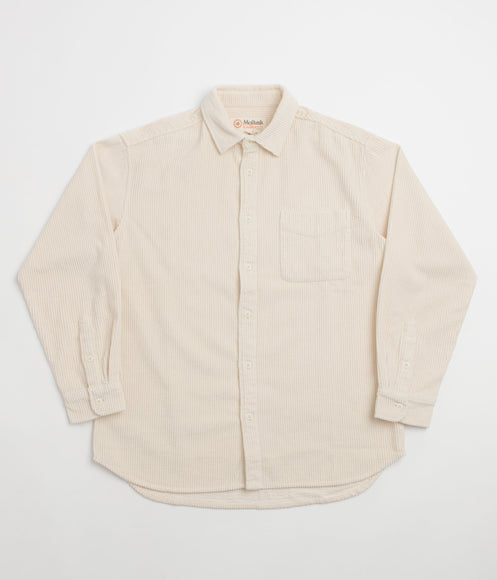 Mollusk Thurston Shirt - Natural Corduroy