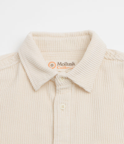 Mollusk Thurston Shirt - Natural Corduroy