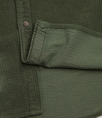 Mollusk Thurston Shirt - Rover Green Corduroy