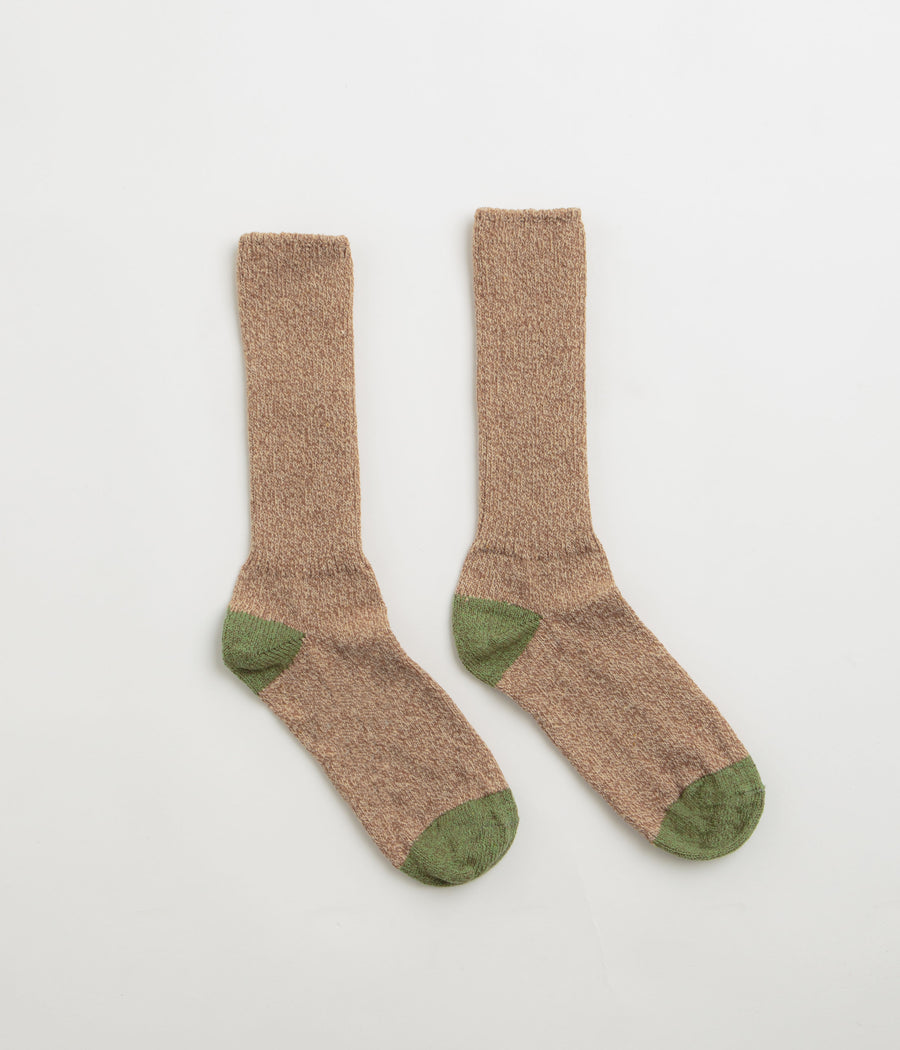 Mollusk Utility Socks in Clay