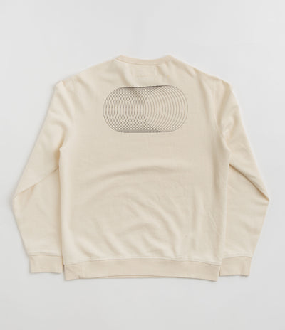 Mollusk Vibrations Crewneck Sweatshirt in Super Natural
