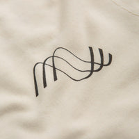 Mollusk Vibrations Crewneck Sweatshirt in Super Natural thumbnail