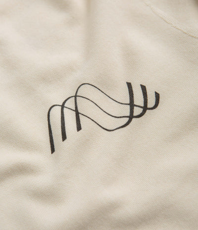 Mollusk Vibrations Crewneck Sweatshirt in Super Natural