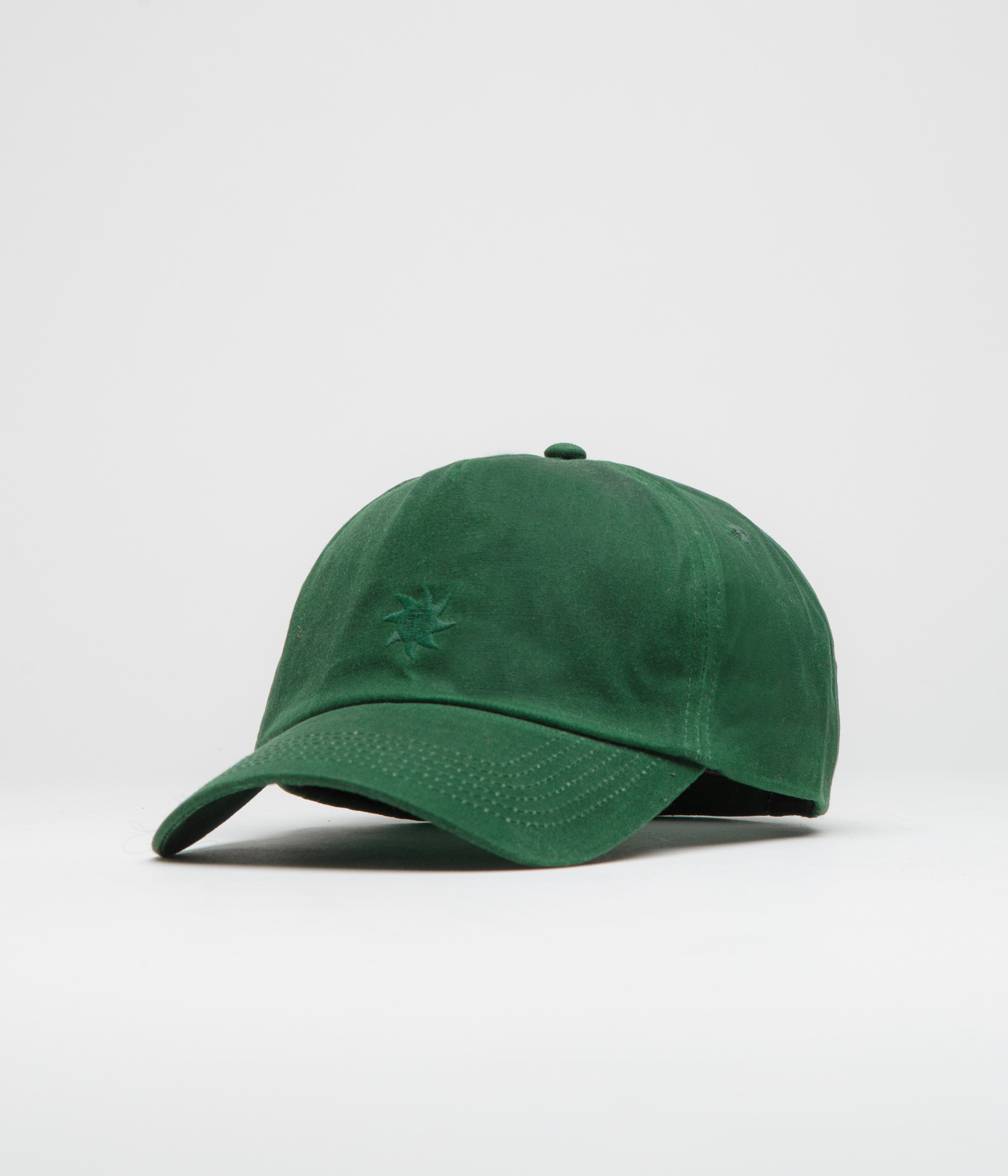 Mollusk Waxed Sunsplash Cap in Forest