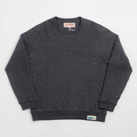 Mollusk Whale Patch Crewneck Sweatshirt - Faded Navy thumbnail
