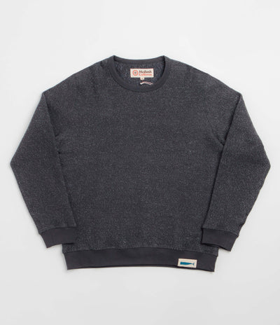 Mollusk Whale Patch Crewneck Sweatshirt - Faded Navy