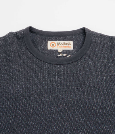 Mollusk Whale Patch Crewneck Sweatshirt - Faded Navy