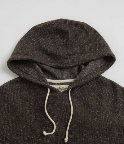 Mollusk Whale Patch Hoodie - Faded Black