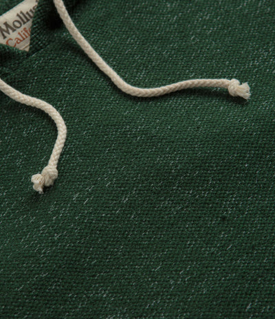 Mollusk Whale Patch Hoodie in Forest