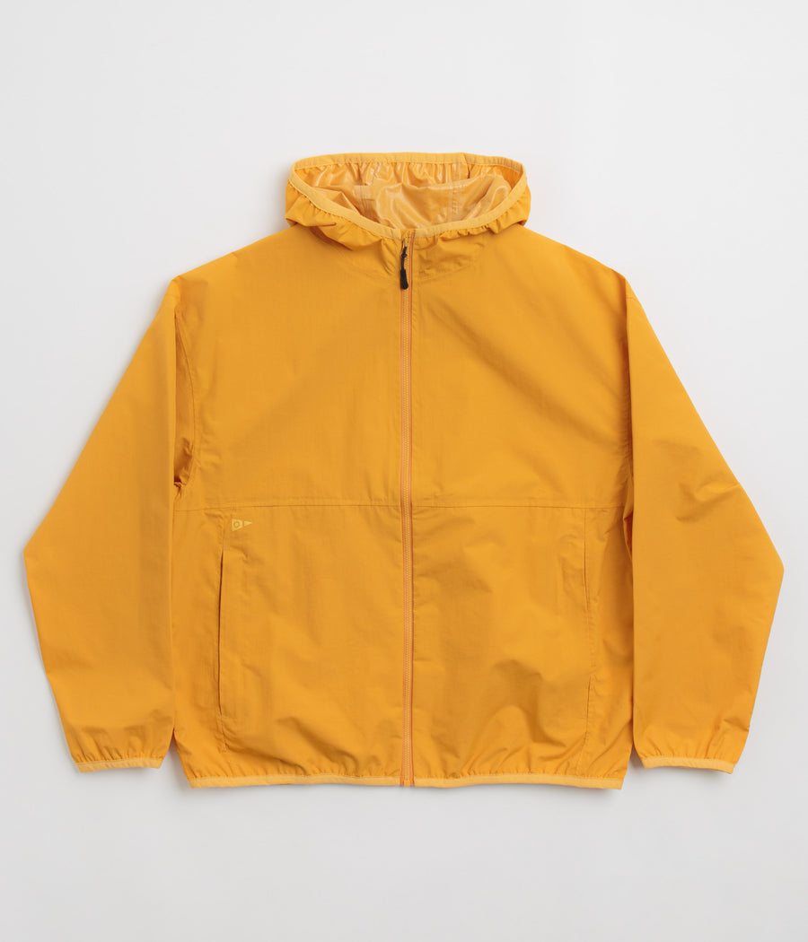 Mollusk Womens Cloud Forest Rain Jacket in Yellow