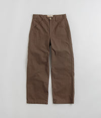 Mollusk Womens Painter Pants in Chocolate
