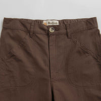Mollusk Womens Painter Pants in Chocolate thumbnail