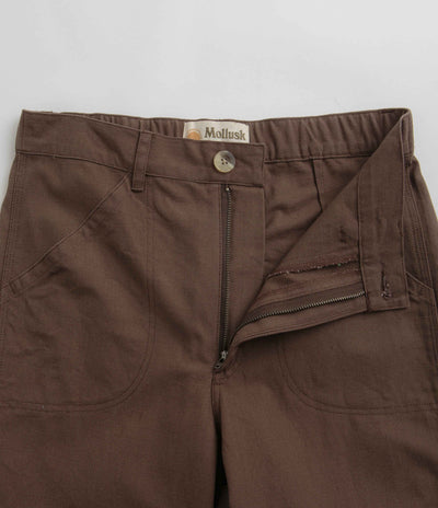 Mollusk Womens Painter Pants in Chocolate