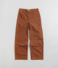 Mollusk Womens Painter Pants in Cognac