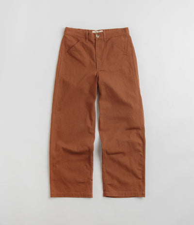 Mollusk Womens Painter Pants in Cognac