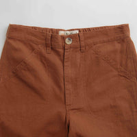 Mollusk Womens Painter Pants in Cognac thumbnail