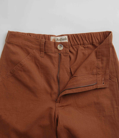 Mollusk Womens Painter Pants in Cognac