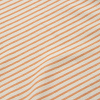 Mollusk Womens Scoop Ribsy T-Shirt - Orange Stripe thumbnail