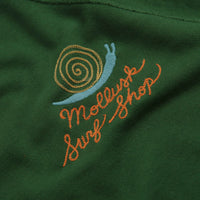 Mollusk Womens Snail Crewneck Sweatshirt in True Green thumbnail