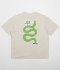 Mollusk Worm T-Shirt in Fog
