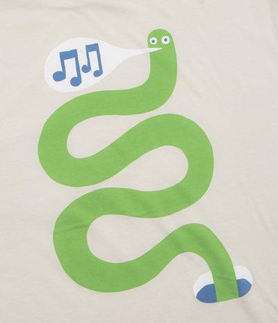 Mollusk Worm T-Shirt - Fog