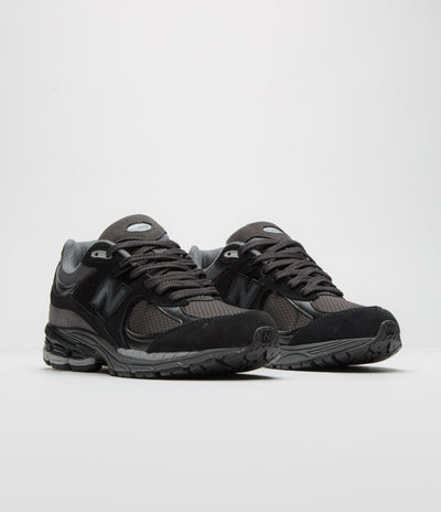 New Balance 2002R Shoes in Black and White / Grey