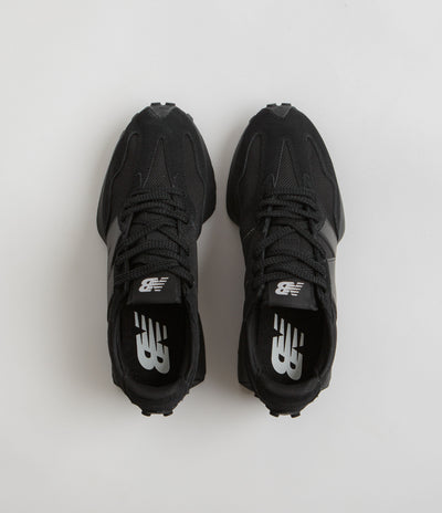 New Balance 327 Shoes in Black and Black