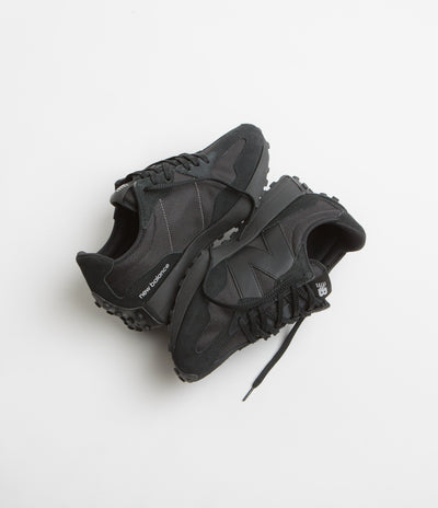 New Balance 327 Shoes in Black and Black