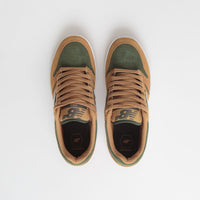 New Balance Numeric 480 Shoes in Brown and Green thumbnail