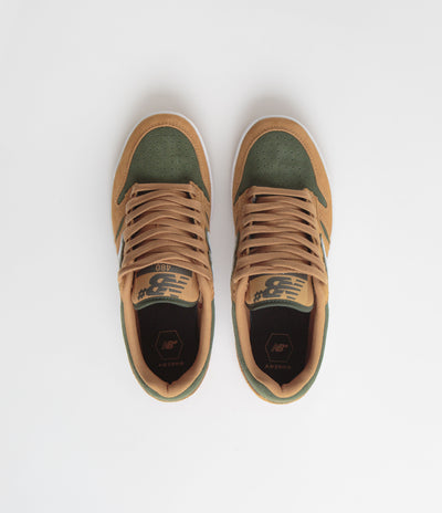 New Balance Numeric 480 Shoes in Brown and Green