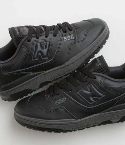 New Balance 550 Shoes - Black