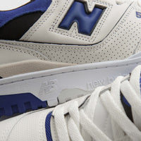 New Balance 550 Shoes in Sea Salt and Blue thumbnail