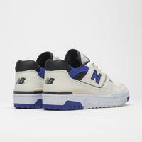New Balance 550 Shoes in Sea Salt and Blue thumbnail