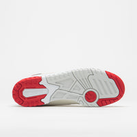 New Balance 550 Shoes in Sea Salt and Red thumbnail