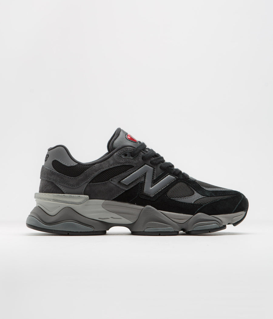 New Balance 9060 Shoes in Black and Grey